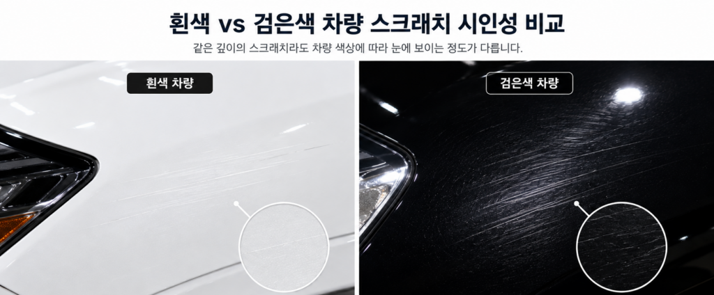 자동차 스크래치 종류 완벽 정리|스월마크부터 깊은 흠집까지 어떻게 구별할까? 3 ChatGPT Image 2026년 8월 13일 오후 08 33 00 1